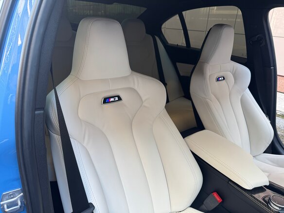2016 BMW M3 V (F80), голубой, 5500000 рублей - вид 6