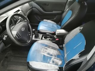 2008 Hyundai Elantra IV (HD), синий, 510000 рублей, вид 3