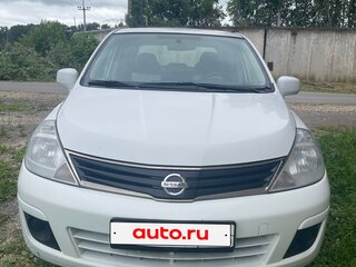 2012 Nissan Tiida I Рестайлинг, белый, 678000 рублей, вид 1