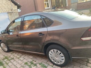 2019 Volkswagen Polo V Рестайлинг, коричневый, 1350000 рублей, вид 4