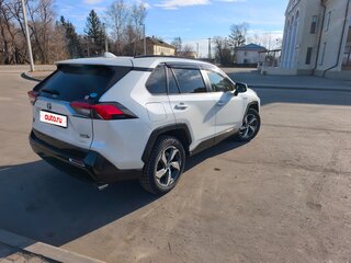 2021 Toyota RAV4 Prime V (XA50), белый, 4500000 рублей, вид 3