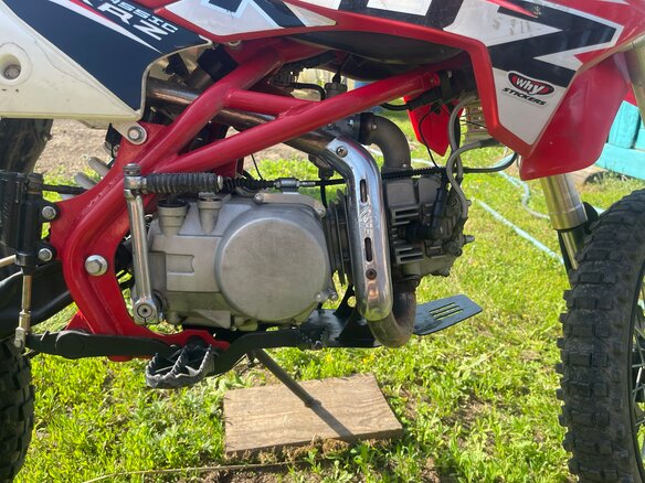 2016 Kayo Basic YX140EM, красный, 75000 рублей - вид 3