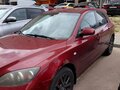 2008 Mazda 3 I (BK) Рестайлинг, красный