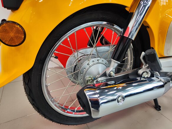 2026 Honda Super Cub, жёлтый, 349900 рублей - вид 10