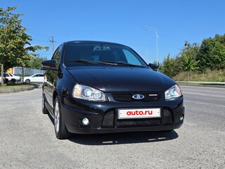 2010 Lada (ВАЗ) Kalina Sport I, чёрный, 380000 рублей, вид 3