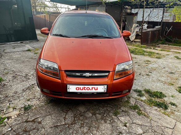 2006 Chevrolet Aveo I, оранжевый, 450000 рублей