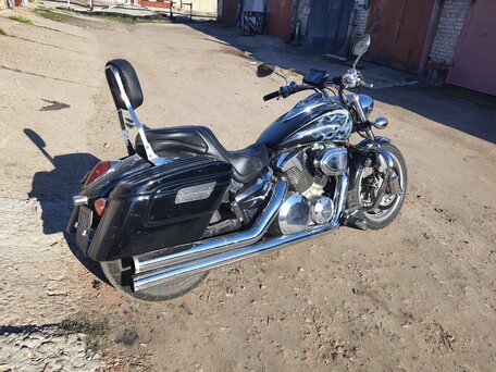 2005 Honda VTX 1300, чёрный, 650000 рублей, вид 2