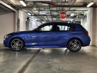 2019 BMW 1 серии 118i II (F20/F21) Рестайлинг 2, синий, 2300000 рублей, вид 5
