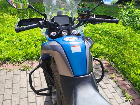 2023 CFMoto 650MT, синий, 510000 рублей, вид 4