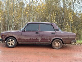 2006 Lada (ВАЗ) 2107, пурпурный, 200000 рублей, вид 4