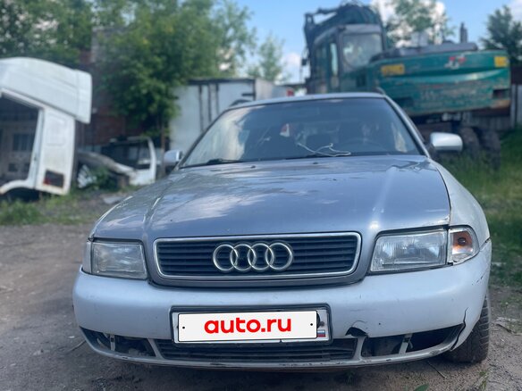 1998 Audi A4 I (B5), серебристый, 100000 рублей