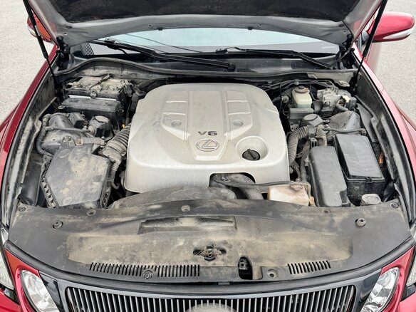 2008 Lexus GS 300 III Рестайлинг, красный, 1000000 рублей - вид 10