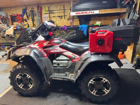 2011 Honda TRX 680 (Rincon), красный, 750000 рублей, вид 2