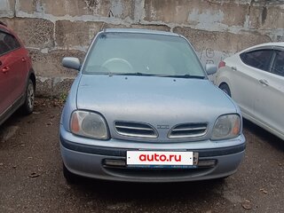 2001 Nissan March II (K11), голубой, 195000 рублей, вид 1