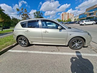 2008 Mazda 3 I (BK) Рестайлинг, золотистый, 700000 рублей, вид 4