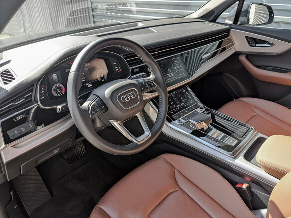2024 Audi Q7 50 TDI II (4M) Рестайлинг 2, чёрный, 10150000 рублей - вид 15