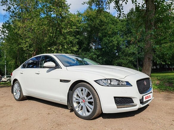 2018 Jaguar XF II, белый, 2700000 рублей - вид 2