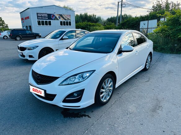 2011 Mazda 6 II (GH) Рестайлинг, белый - вид 7
