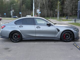 2024 BMW M3 Competition Package VI (G80) Рестайлинг, серебристый, 11400000 рублей, вид 4
