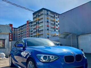 2013 BMW 1 серии 118i II (F20/F21), синий, 1400000 рублей, вид 4