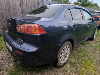 2008 Mitsubishi Lancer X, синий, 700000 рублей, вид 3