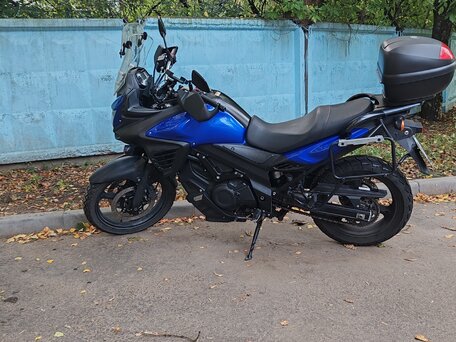 2013 Suzuki V-Strom DL 650, синий, 549000 рублей, вид 4