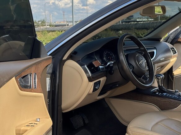 2012 Audi A7 I (4G), коричневый, 2400000 рублей - вид 5