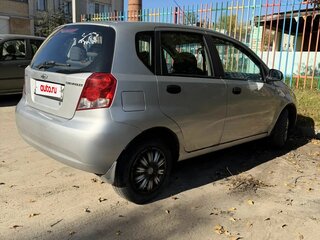 2007 Chevrolet Aveo I, серый, 190000 рублей, вид 2
