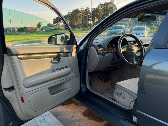 2004 Audi A4 II (B6), серый, 600000 рублей - вид 6