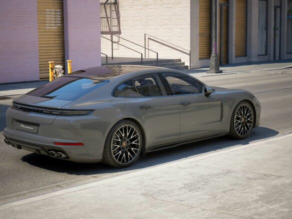 2026 Porsche Panamera 4 III, серый, 21921000 рублей - вид 3