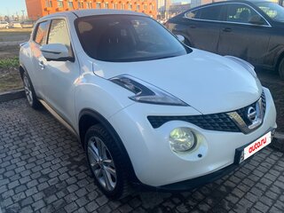 2018 Nissan Juke I Рестайлинг, белый, 1700000 рублей, вид 1