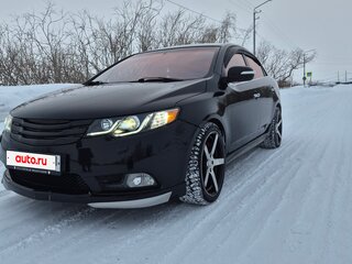 2010 Kia Cerato 5-speed II, чёрный, 1100000 рублей, вид 1