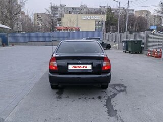 2008 Hyundai Accent ТагАЗ II, чёрный, 455000 рублей, вид 5