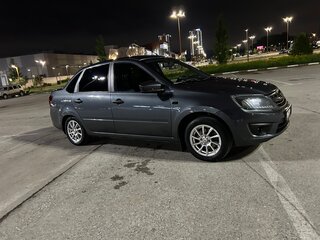 2017 Lada (ВАЗ) Granta I, серебристый, 600000 рублей, вид 4