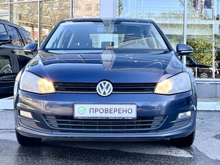 2014 Volkswagen Golf VII, синий, 851000 рублей, вид 3