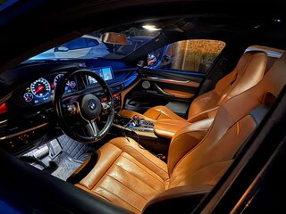 2015 BMW X6 M II (F86), голубой, 3650000 рублей, вид 4
