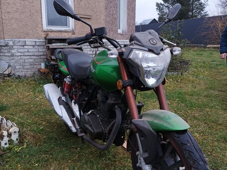 2012 Stels Flame 200, зелёный, 80000 рублей, вид 4