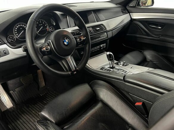 2014 BMW 5 серии 528i xDrive VI (F10/F11/F07) Рестайлинг, чёрный, 1950000 рублей - вид 9
