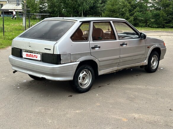 2009 Lada (ВАЗ) 2114, серебристый - вид 2