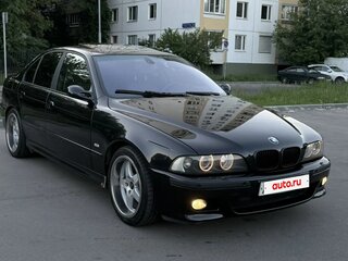 2003 BMW 5 серии 525i IV (E39) Рестайлинг, чёрный, 1100000 рублей, вид 4
