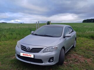 2012 Toyota Corolla X (E140, E150) Рестайлинг, серебристый, 750000 рублей, вид 1