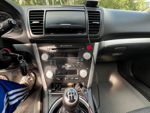 2007 Subaru Outback III Рестайлинг, чёрный, 750000 рублей - вид 12