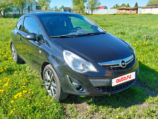 2012 Opel Corsa D Рестайлинг II, чёрный, 339000 рублей, вид 3