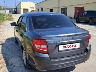 2020 Lada (ВАЗ) Granta I Рестайлинг, серый, 600000 рублей, вид 5