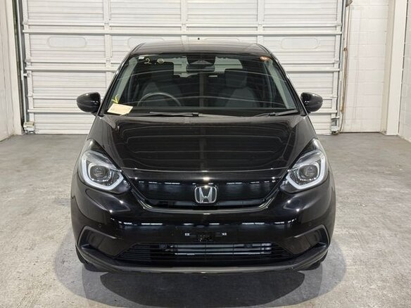 2021 Honda Fit IV, чёрный - вид 1