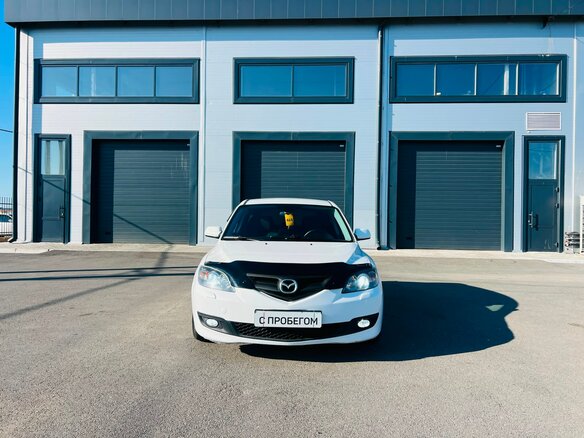 2008 Mazda 3 I (BK) Рестайлинг, белый, 809000 рублей - вид 9