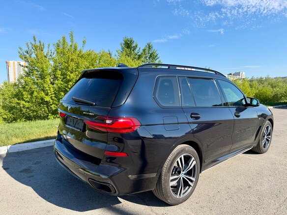 2019 BMW X7 40i I (G07), чёрный, 6970000 рублей - вид 6
