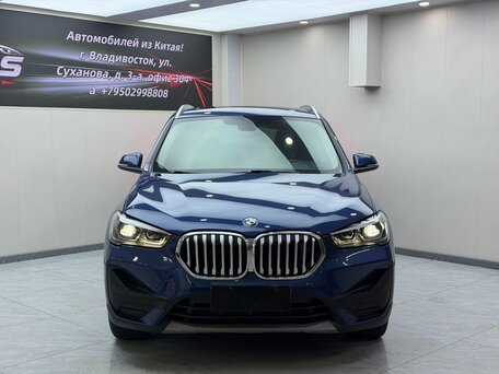 2021 BMW X1 Long 20Li sDrive II (F48) Рестайлинг, синий, 2130000 рублей, вид 1