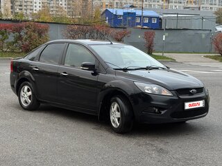 2008 Ford Focus II Рестайлинг, чёрный, 585000 рублей, вид 3