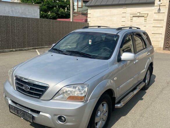 2008 Kia Sorento I Рестайлинг, серебристый - вид 4